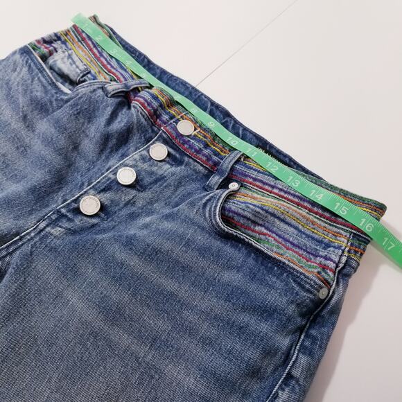 Blank NYC The Varick Kick Flare Rainbow Jeans - Picture 6 of 13